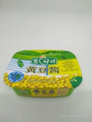 Паста соевая с бобами новая 0.300*12 黄豆酱 