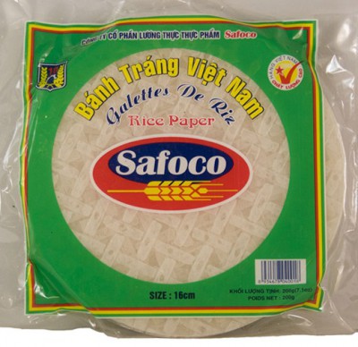 Рисовая бумага Sofaco 300 г  越南春卷皮（圆） 